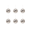 Boule de Noël Disco Argent - 6-Pack