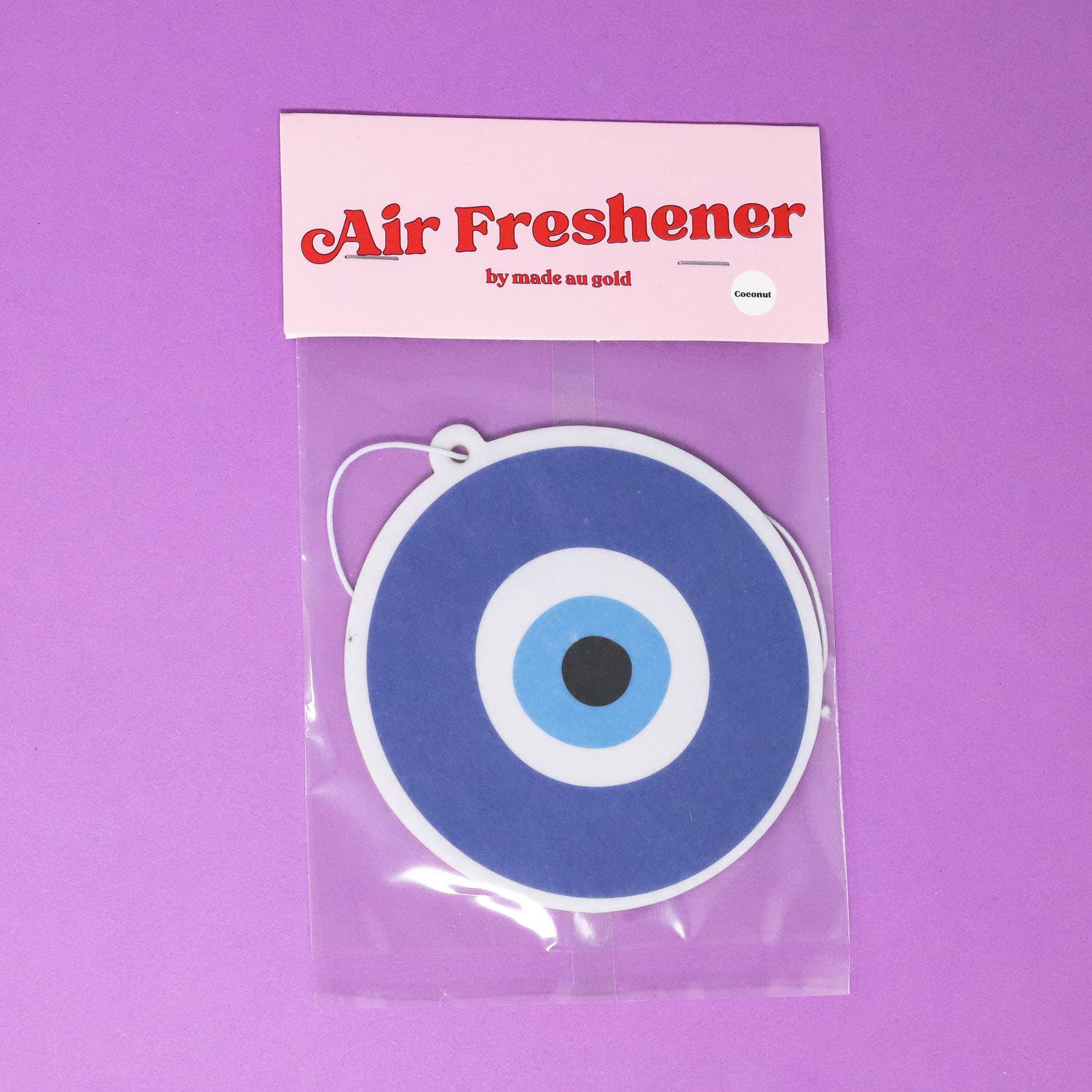 d sodorisant pour voiture oeil bleu made au gold 