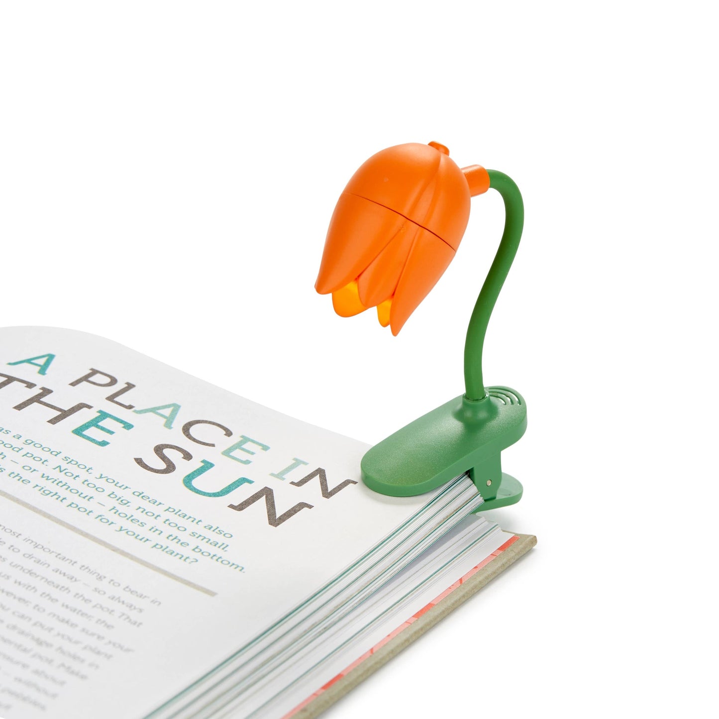 Lumière de lecture Tulipe Orange
