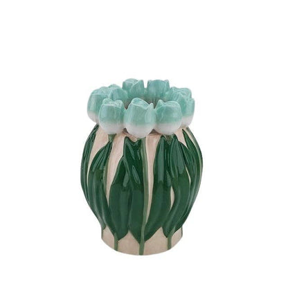 Tulip Vase - Mint/Green