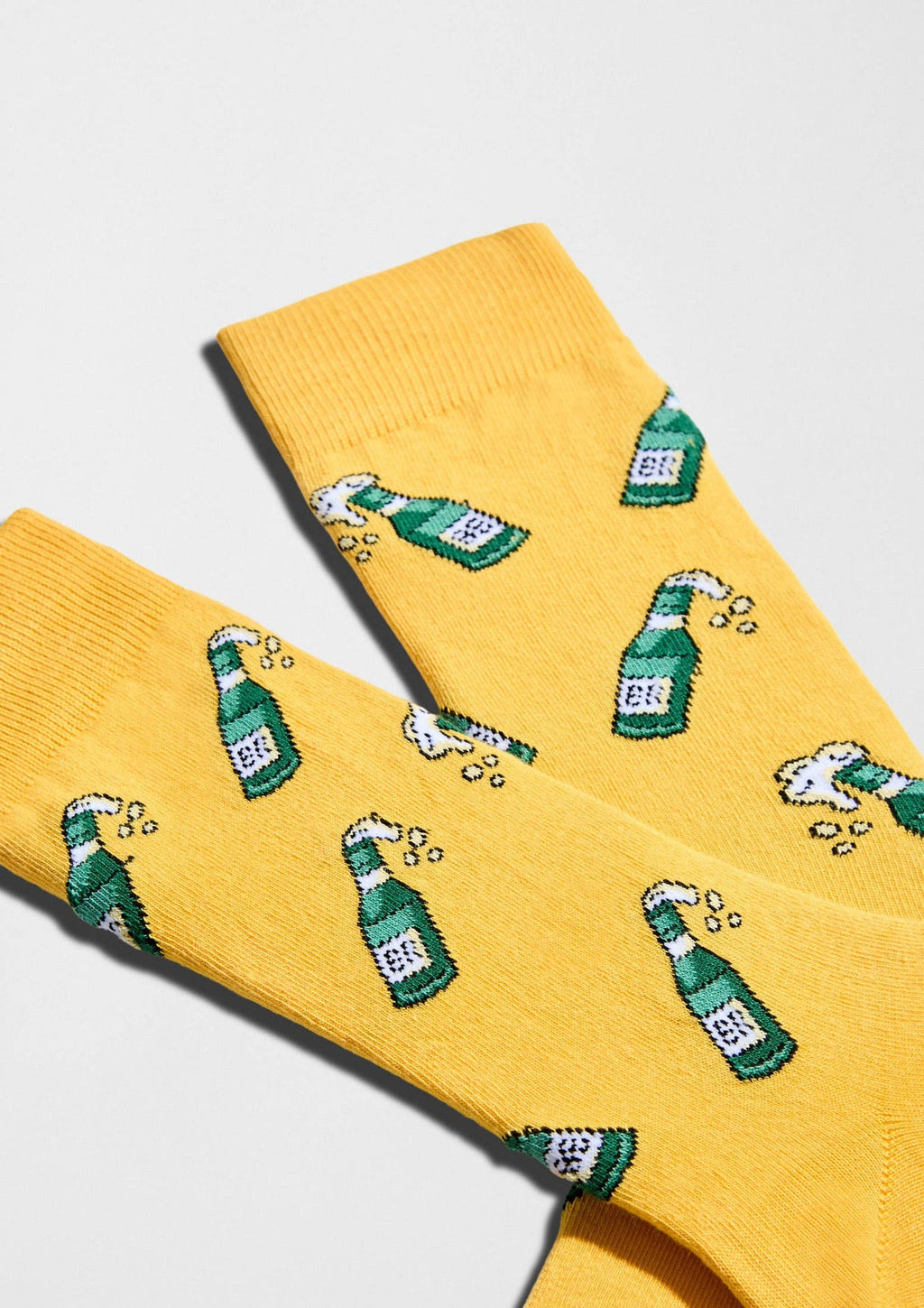 BeBeer Moutarde - Chaussettes coton biologique