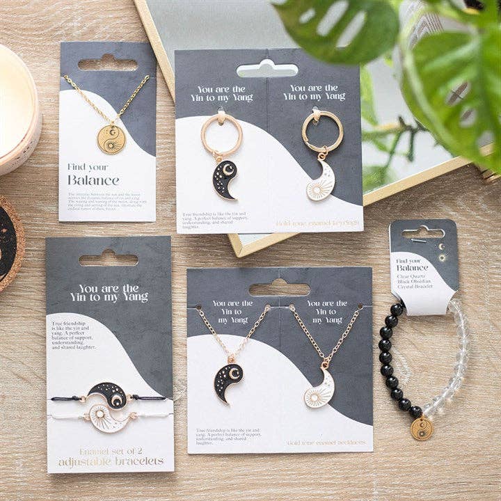 Paire de porte-clés Yin Yang Best Friend | Design e regali originali