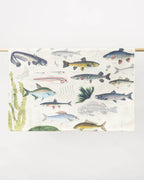 Oggetto regalo di design – Torchon Poisson D'Eau Douce – produit scientifique Cognitive Surplus EU, vue 3
