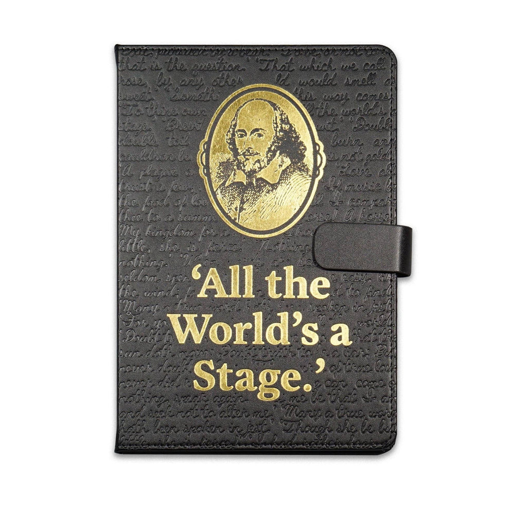 A5 Flexible Notebook Shakespeare - All the world's a stage