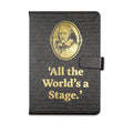 A5 Flexible Notebook Shakespeare - All the world's a stage