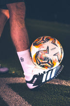 Chaussettes football Charles motif ballon brodé