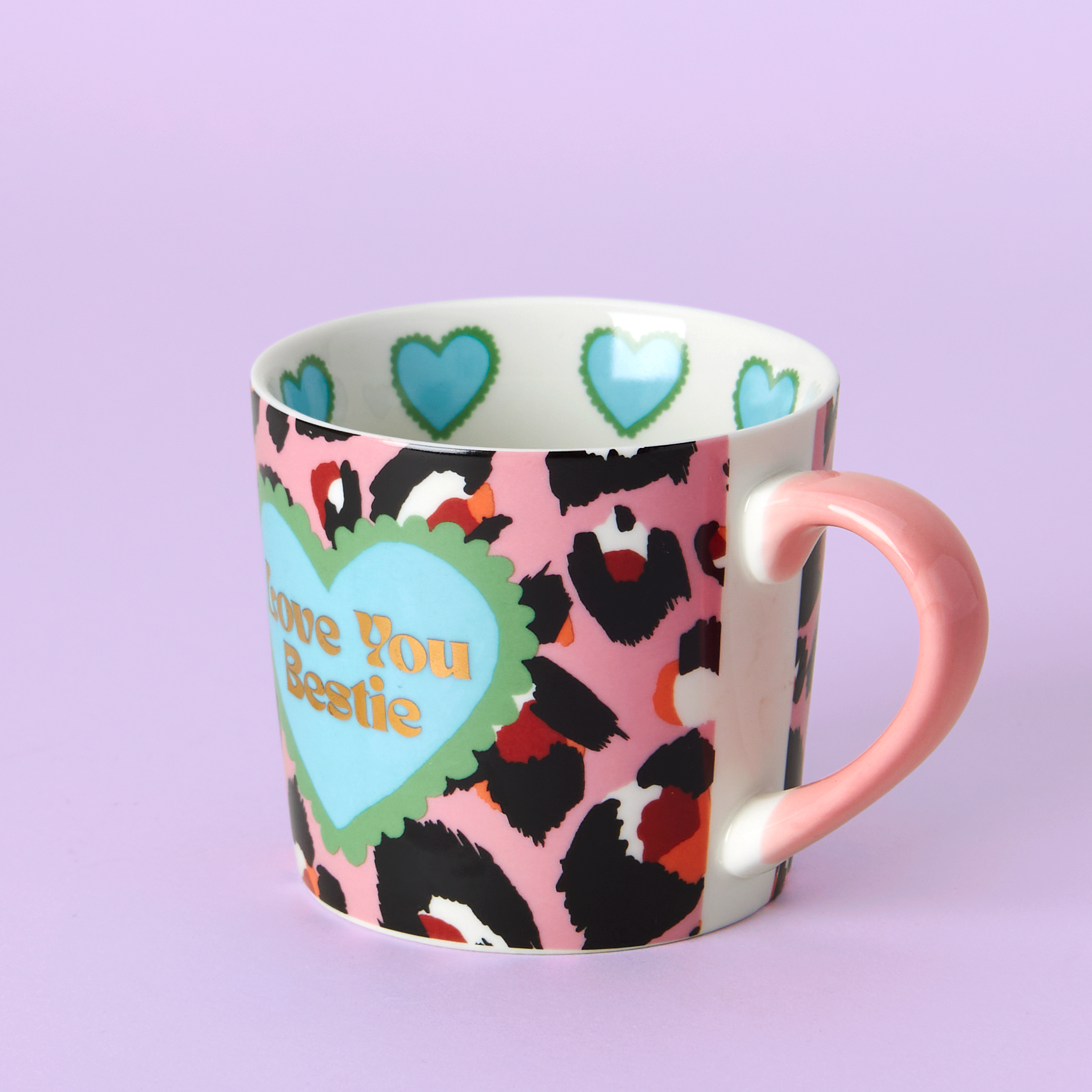 Tasse "Je t'aime, meilleur(e) ami(e)"