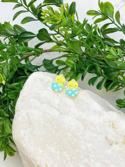 Acrylic Easter Stud Earrings