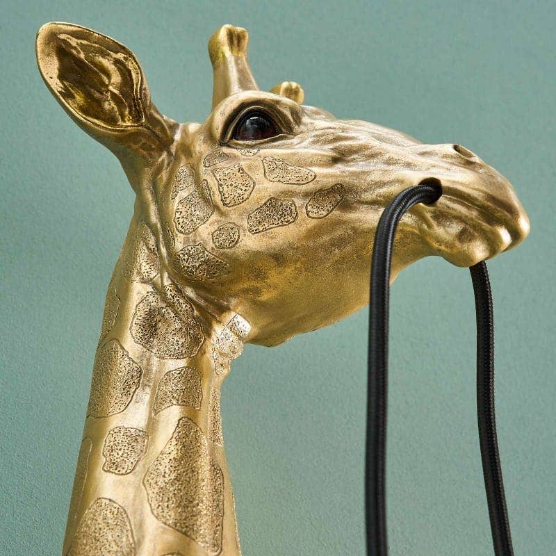 Lucie Giraffe Wandleuchte, Gold