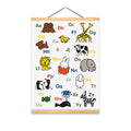 poster miffy animal alphabet a3 mtd