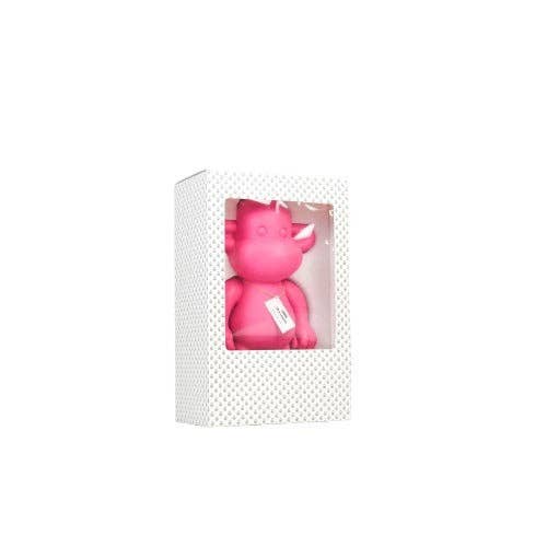 Ornement - Figurine Singe 'La Légende' - Résine de poly - Rose - 20,5x13,5x35cm | Designproducten en originele cadeaus