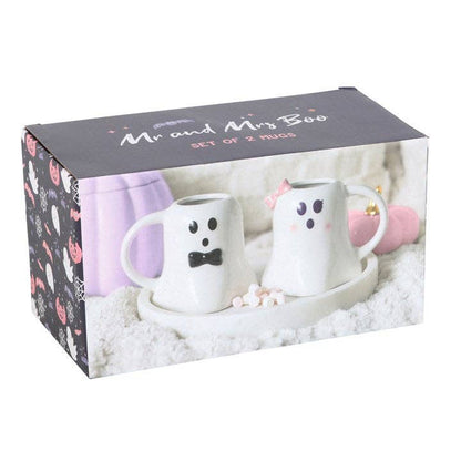 Ensemble de tasses Mr et Mme Fantôme "Boo"