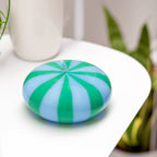 Bougie de Bonbon Bleu Helio Ferretti Vue 1