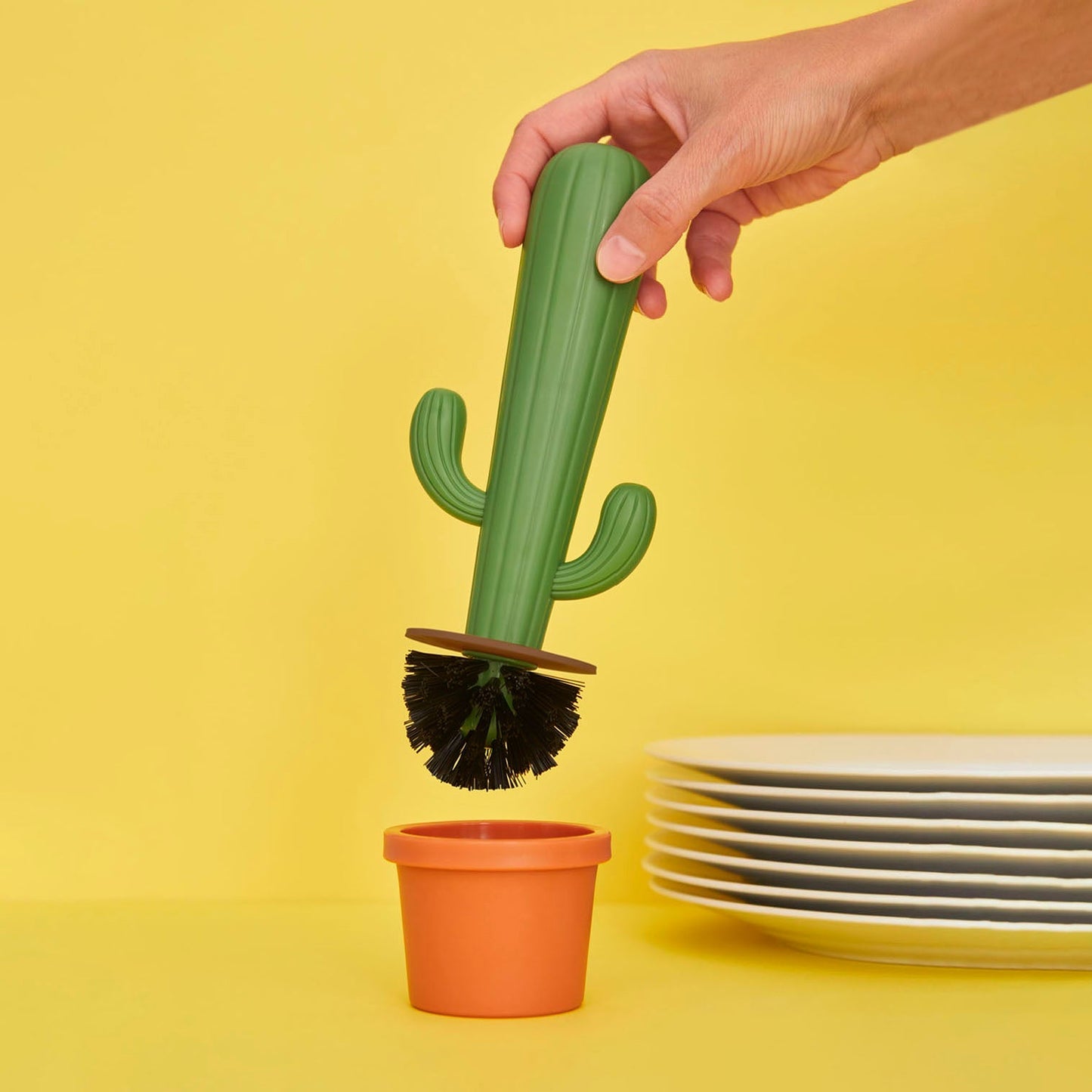 Brosse Vaisselle Cactus