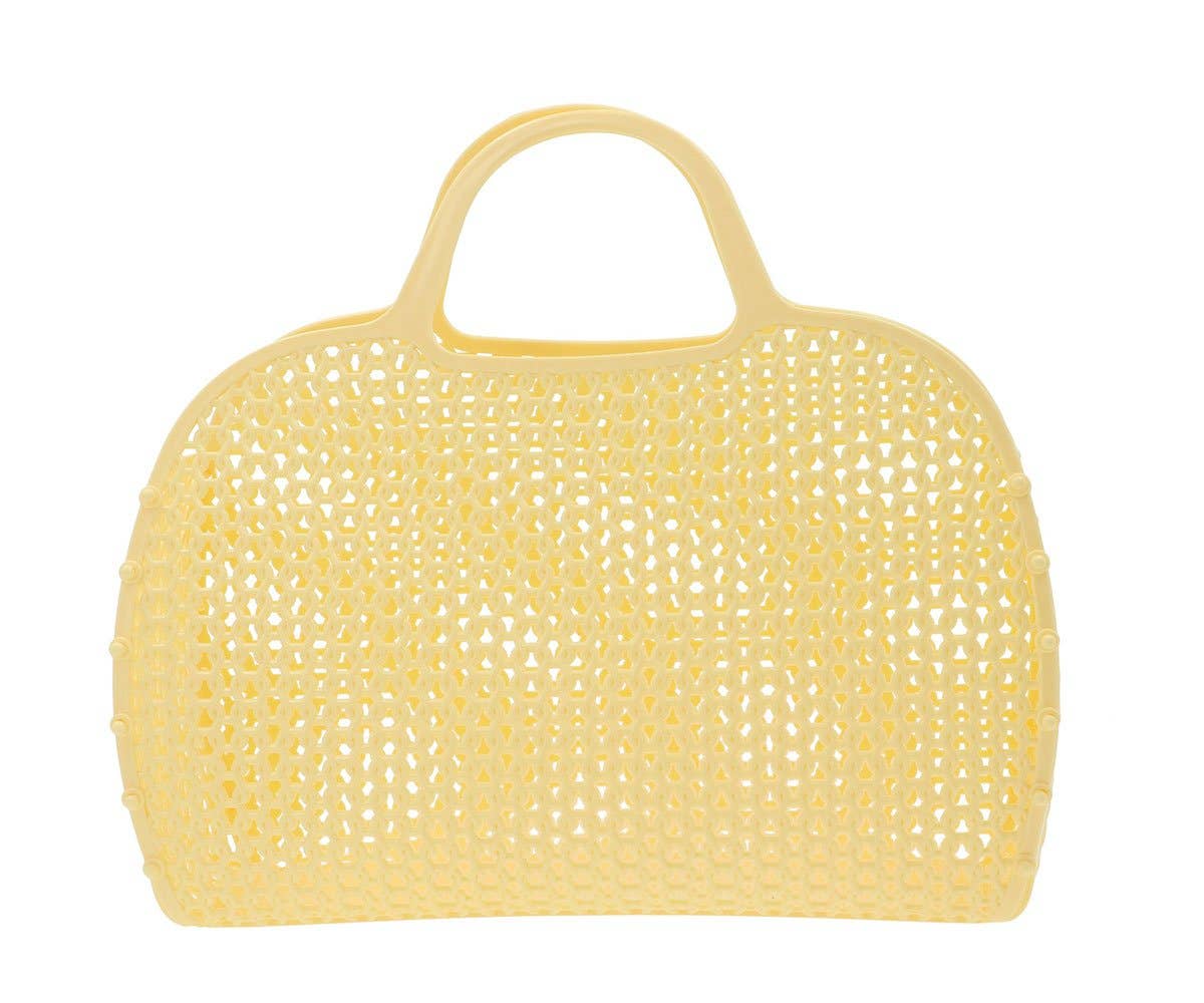 Retro vintage lemon bag