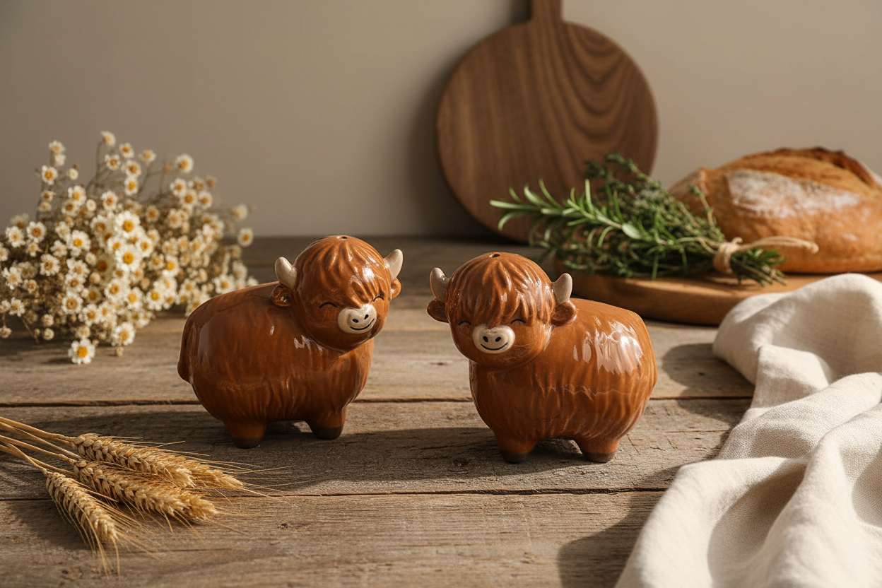 Sel et poivre Vache des Highlands | Design e regali originali