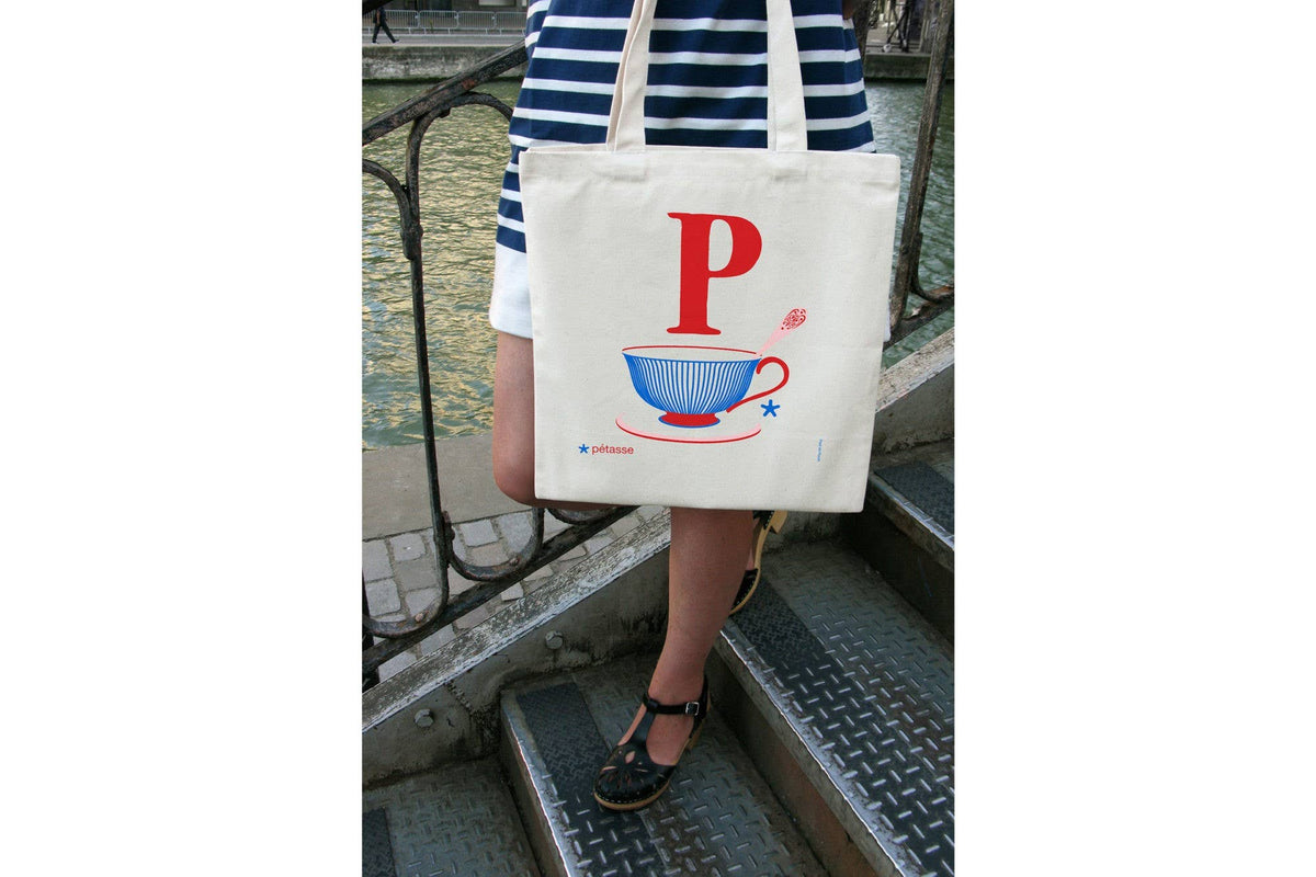 Tote Bag Petasse Pied de Poule – vue produit 2