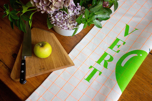 Apple Green Tea Towel