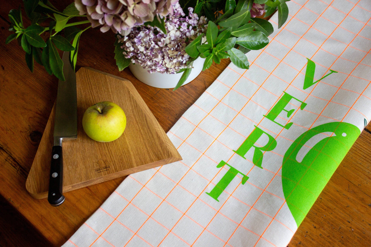 Visuel complémentaire du produit Torchon Vert Pomme — Reine Mère (photo 2)