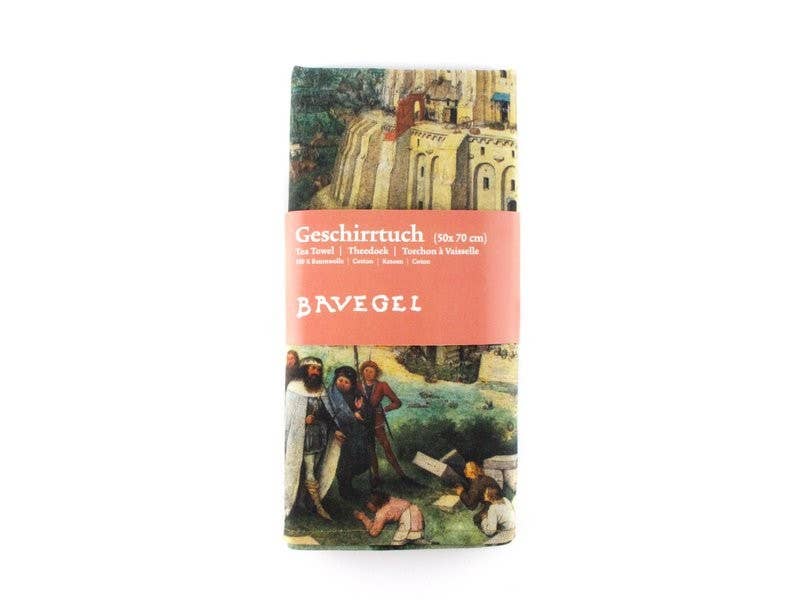 Geschirrtuch Bruegel Turm zu Babel