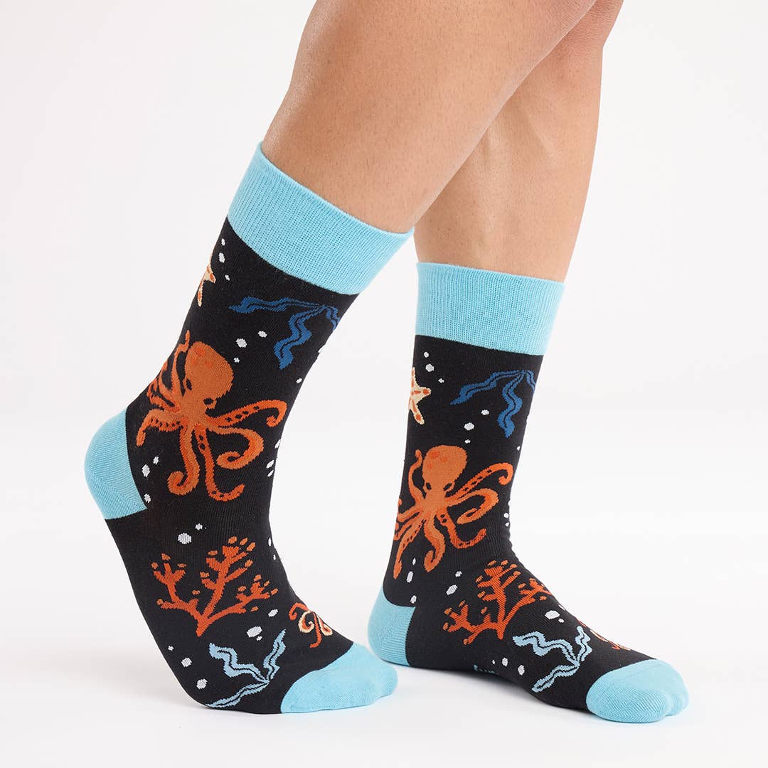 Chaussettes unisexes mi-hautes en coton sans coutures PULPO