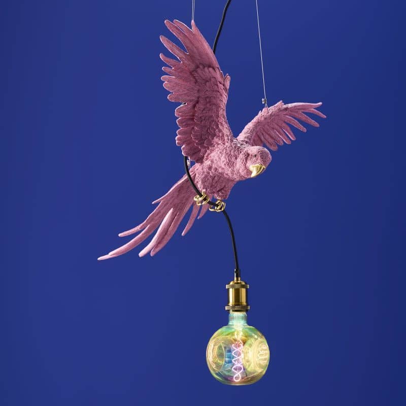 Deckenleuchte Papagei Rosa