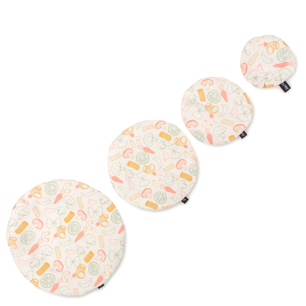 Pack 4 Couvercles de Plats Imprimés Alimentaires Helio Ferretti Vue 3