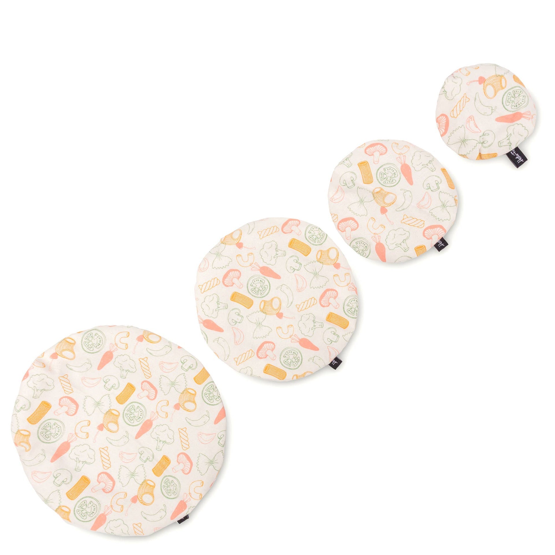 Pack 4 Couvercles de Plats Imprimés Alimentaires Helio Ferretti Vue 3