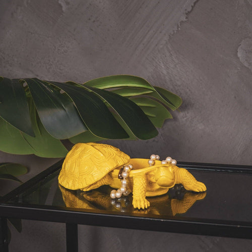 Boîte Tortue - Jaune | Design e regali originali
