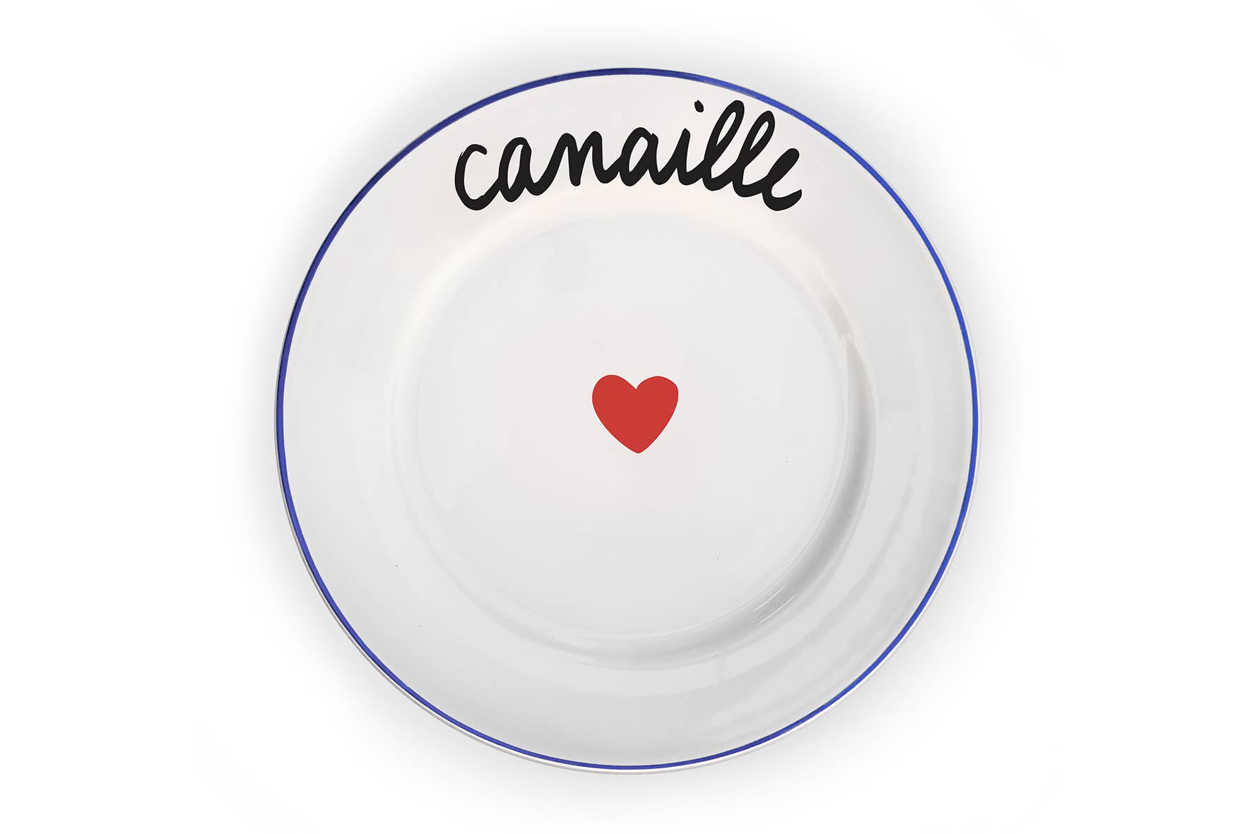 Assiette La Famille S’éclate - Canaille