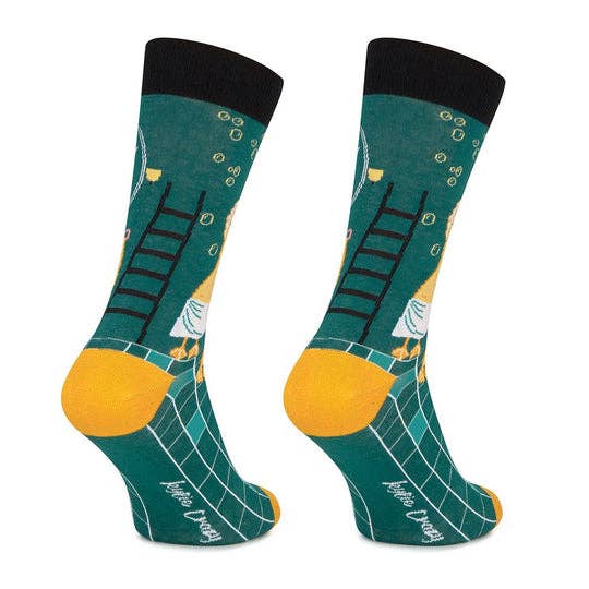 Chaussettes en coton ludiques mi-hautes pour femmes et hommes Patito