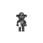 Ornament – ​​Affenfigur „Die Legende“ – Polyresin – Schwarz – 20,5 x 13,5 x 35 cm