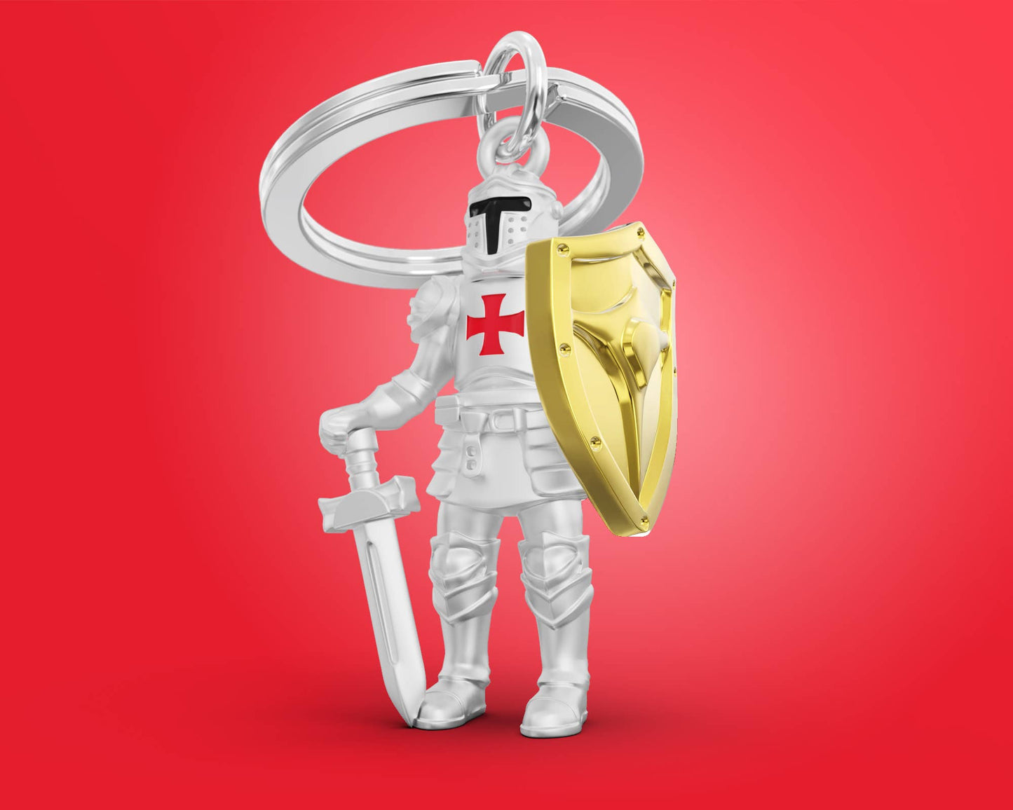 porte cles chevalier metalmorphose