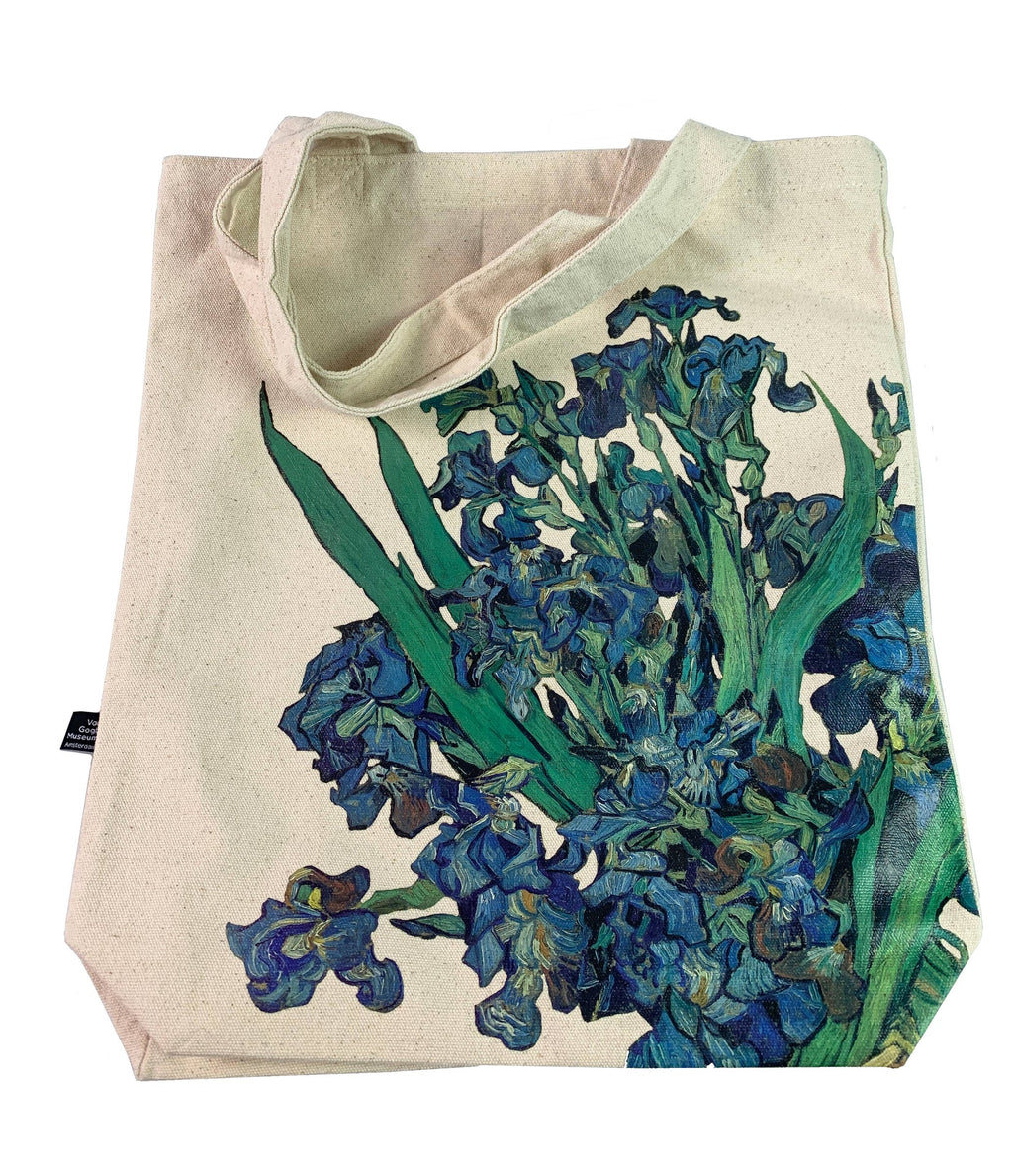 Regalo de diseño – Cabas – Van Gogh en coton Iris | Blueprint Collections – vue 1