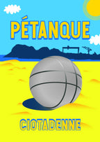 Carte Postale - Pétanque Marseillaise | Oggetti di design e regali originali
