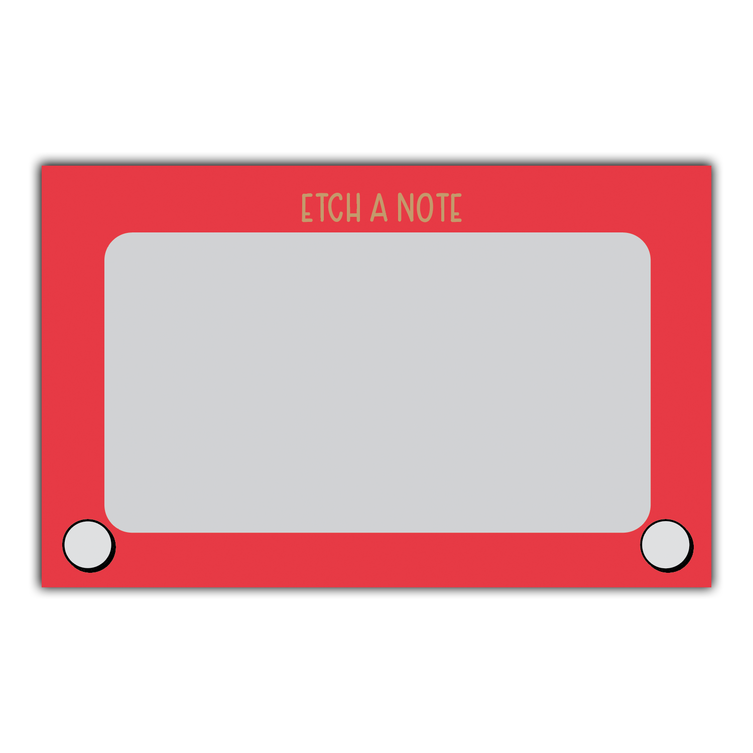 Mini Notecard Set of 60 - Etch a Note | Oggetti di design e regali originali