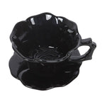 Tasse et soucoupe Rose Noire | Objetos de diseño y regalos originales