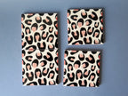 Sous-verres en céramique Leopard design | Design e regali originali
