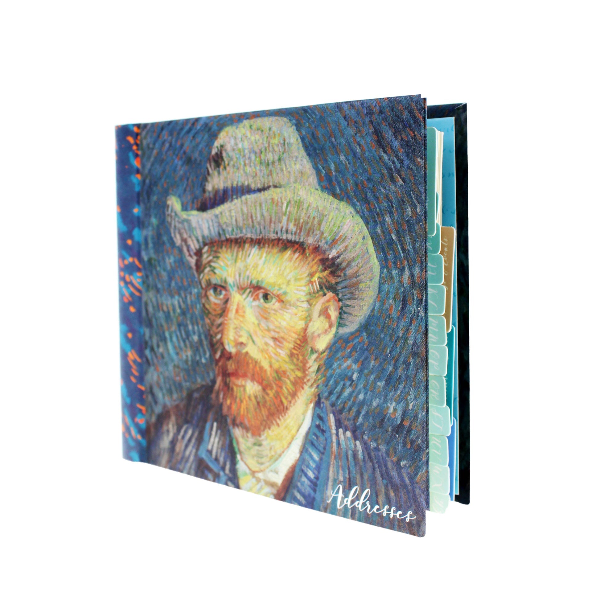 Oggetto regalo di design – Carnet d'adresses Van Gogh – Autoportrait | Blueprint Collections – vue 2