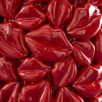 Vase Lèvres Rouges
