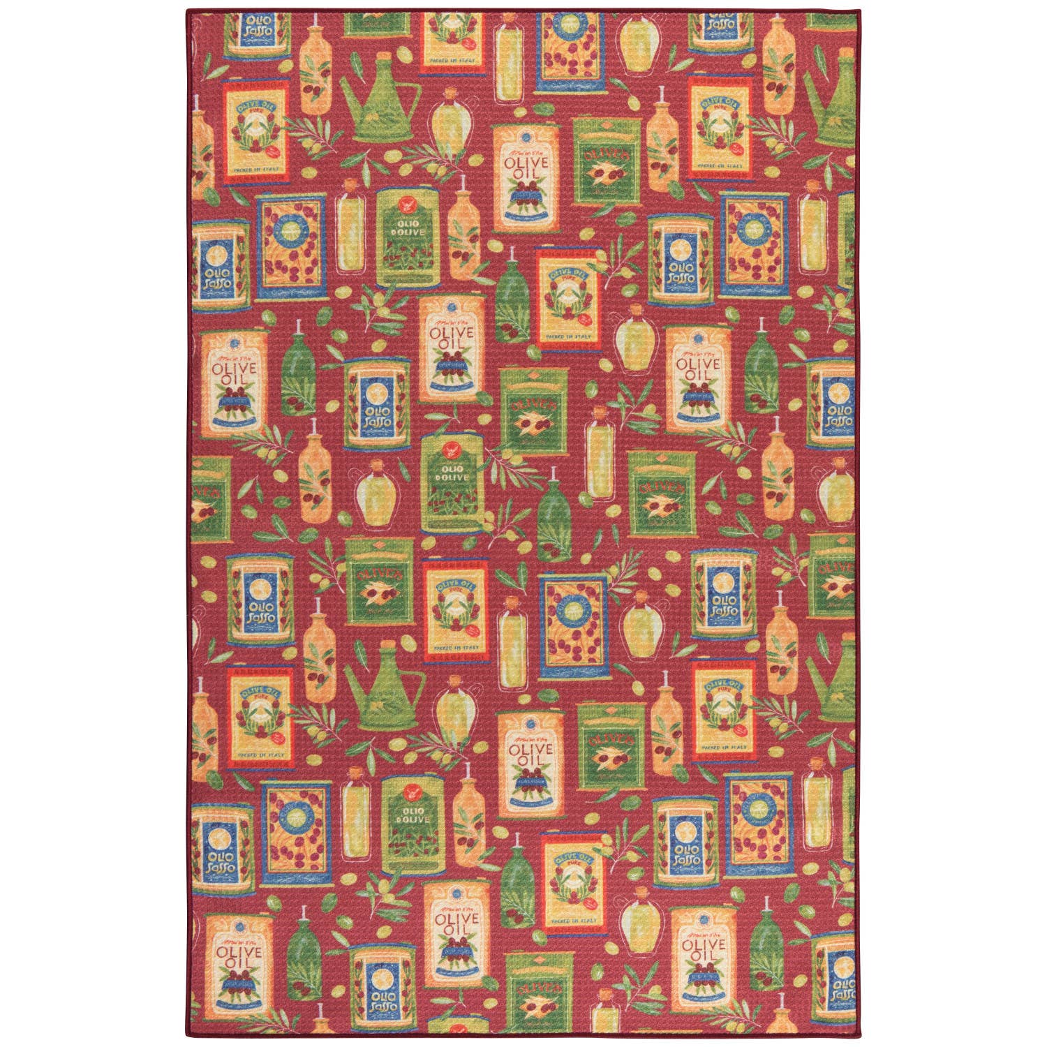 Torchon en microfibre recyclée à l'huile d'olive Now Designs | Design e regali originali