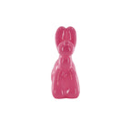 Ornement - Tirelire Chien Ballon - Rose Néon - 17x7x17cm | Designproducten en originele cadeaus