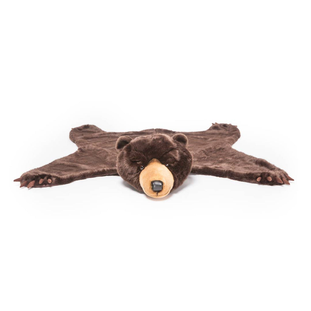 Tapis ours brun foncé Henry - Wild & Soft