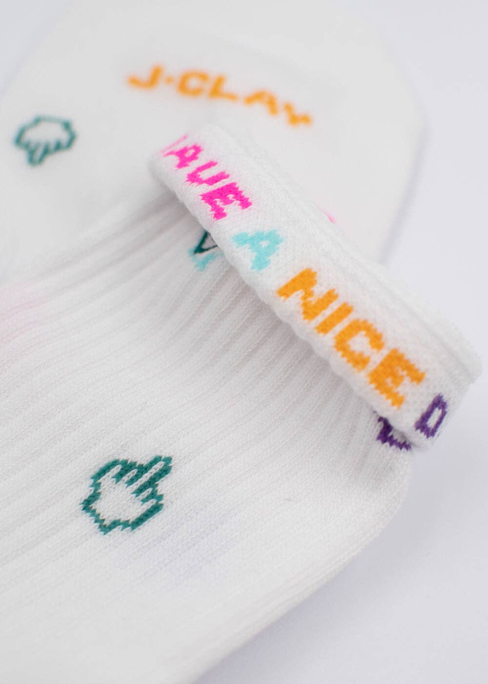 Oggetto regalo di design – chaussettes passez une bonne journee j clay 1190050 M 4251498601774