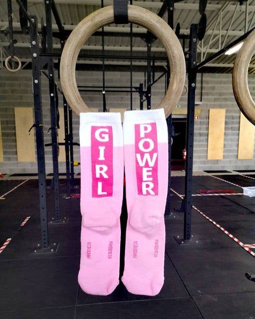 Girl Power Socks - Pink