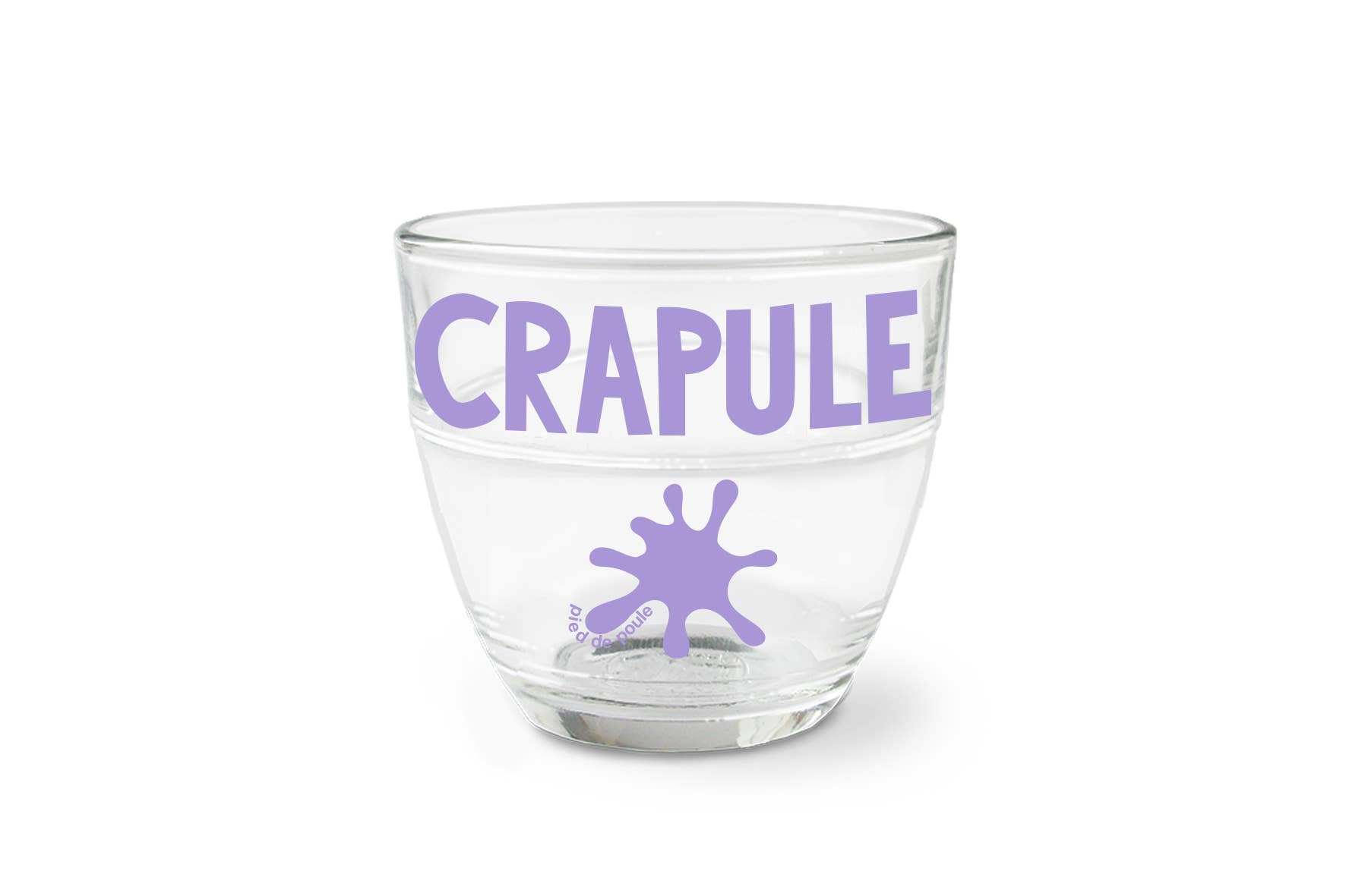 Verre Duralex Crapule