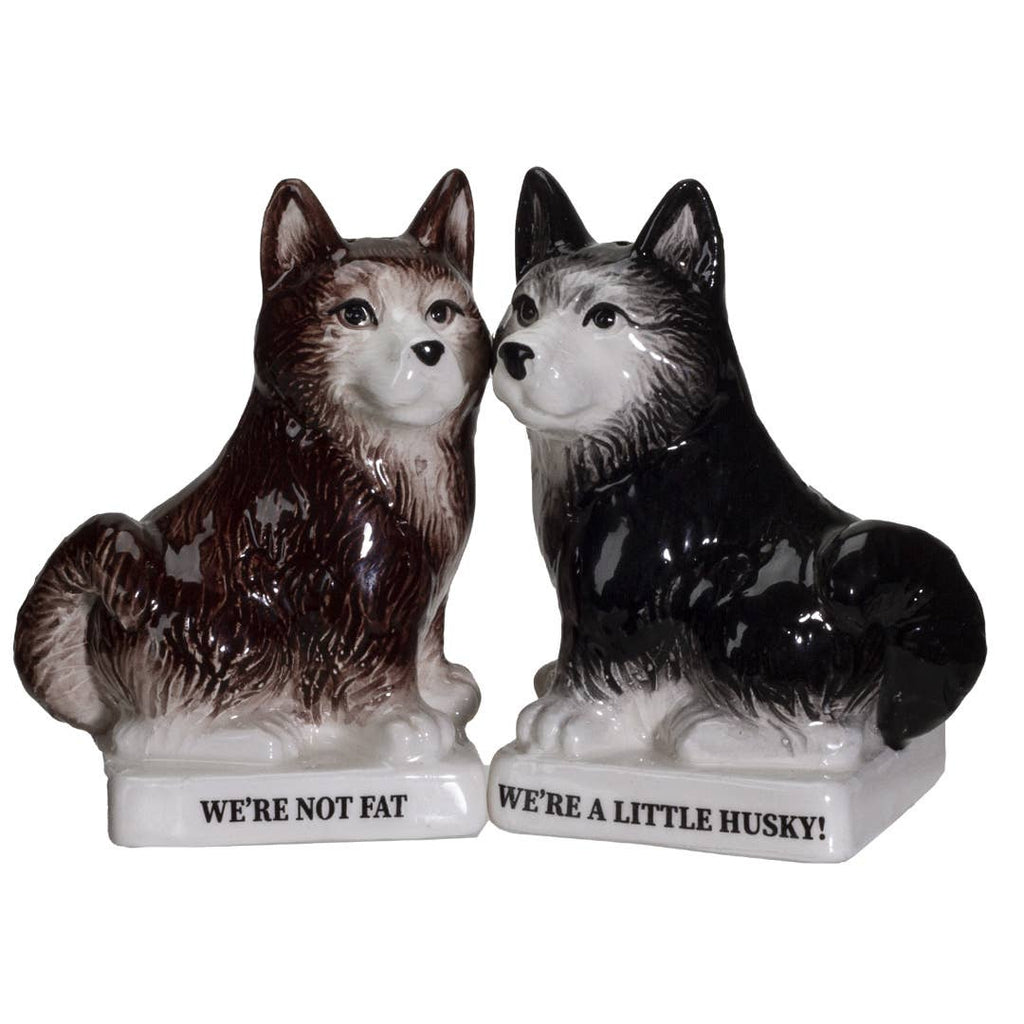 Salt and Pepper Huskies