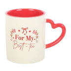 Pour ma tasse Meilleur-Thé avec anse en forme de cœur | Design e regali originali