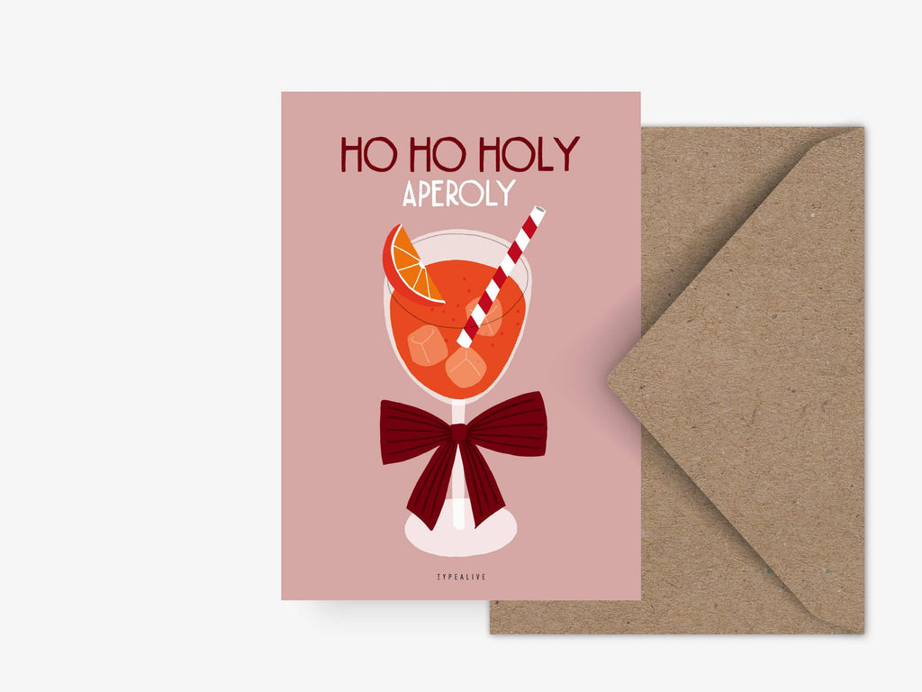 Carte de vœux - Holy Aperoly | Oggetti di design e regali originali