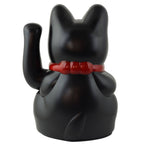 Chat chanceux noir 15cm